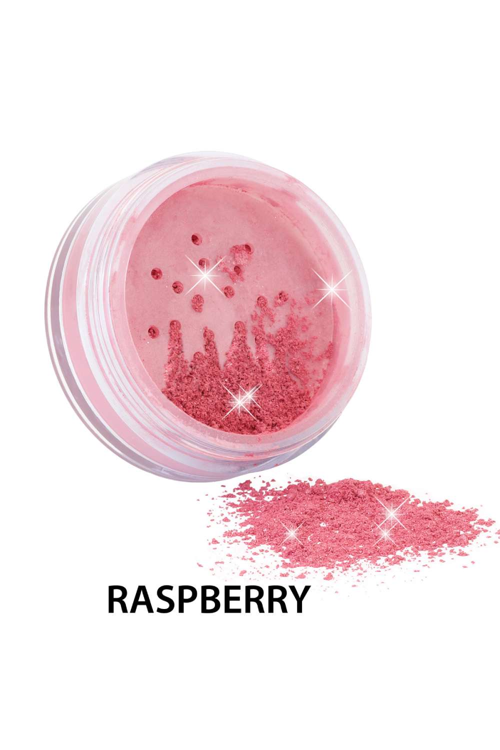 Zuii Organic Certified Flora Diamond Sparkle Blush- Raspberry