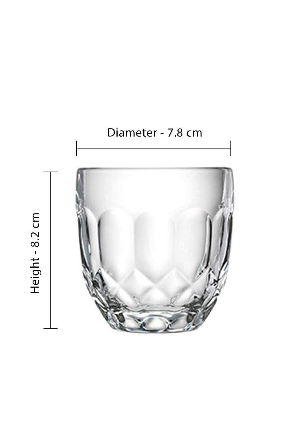 La Rochere Set Of 6 Gobelet Glass Troquet
