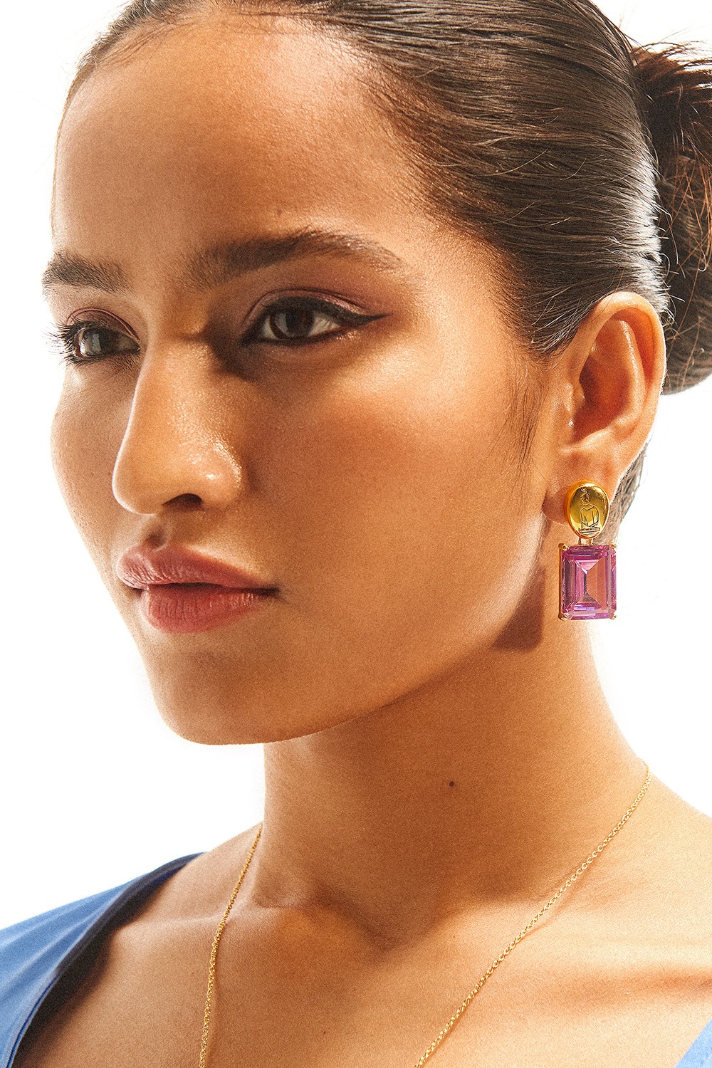 Zementine Essential Earrings (Purple)