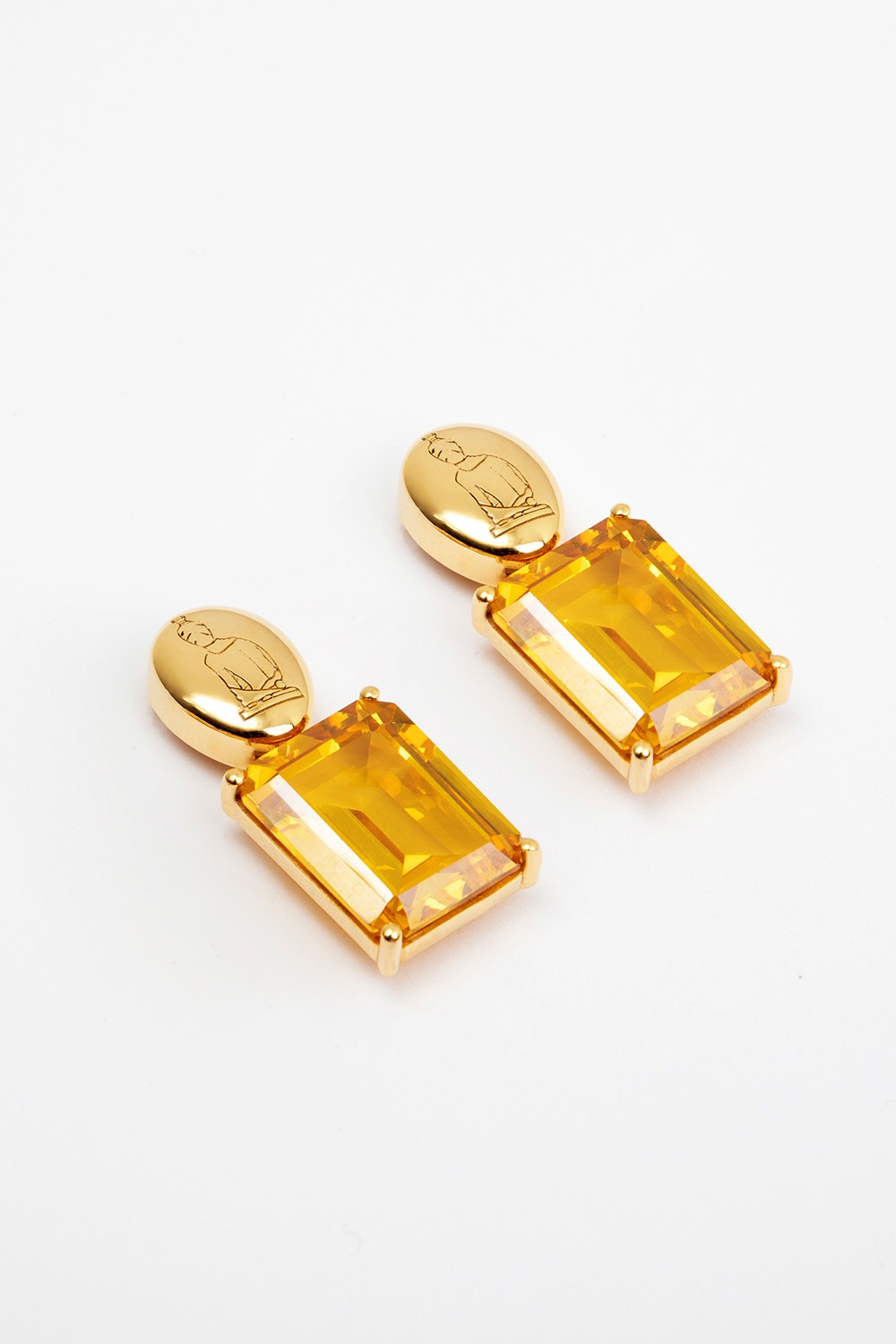Zementine Essential Earrings (Yellow)