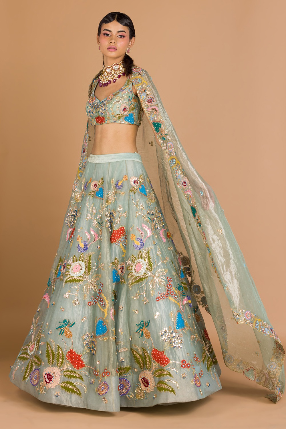 Limelight Nadenka Lehenga | Brocade lehenga, Lehenga, Indian fashion dresses
