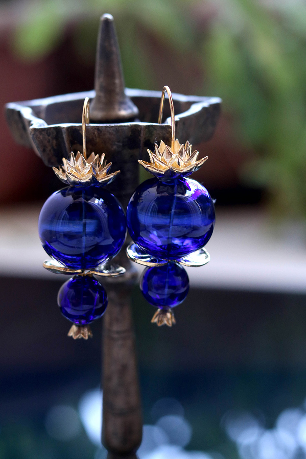 Water Lotus Earrings