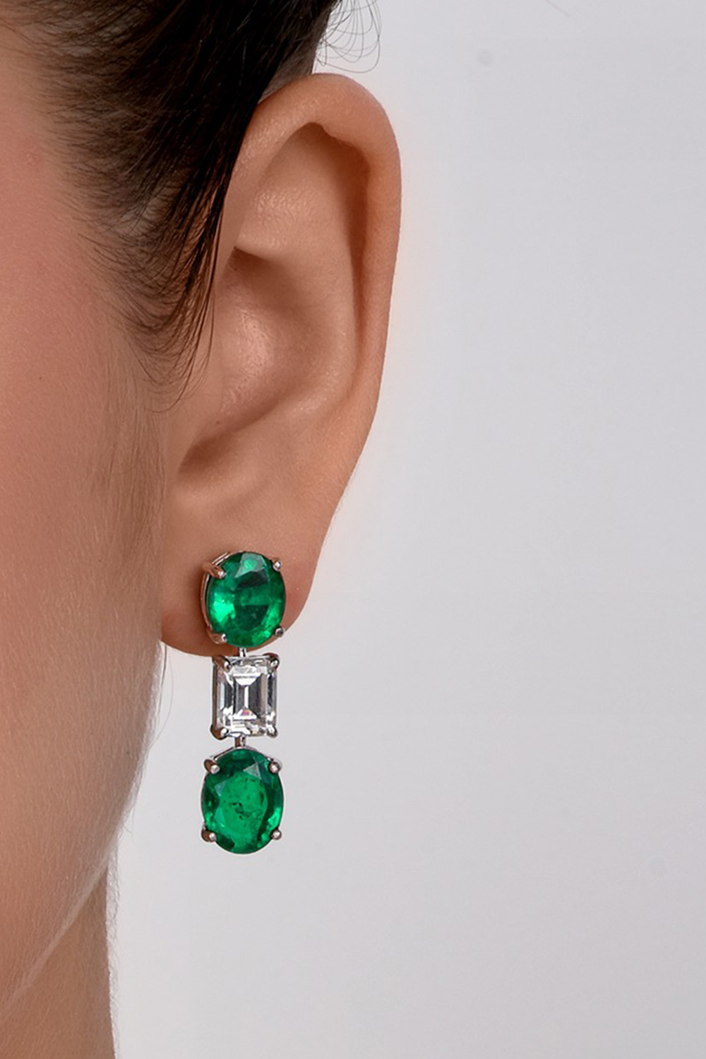Green Earring