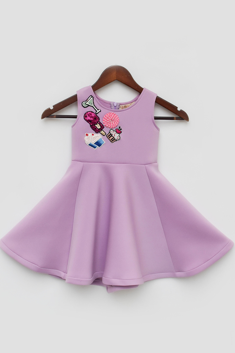 Lilac Lycra Dress