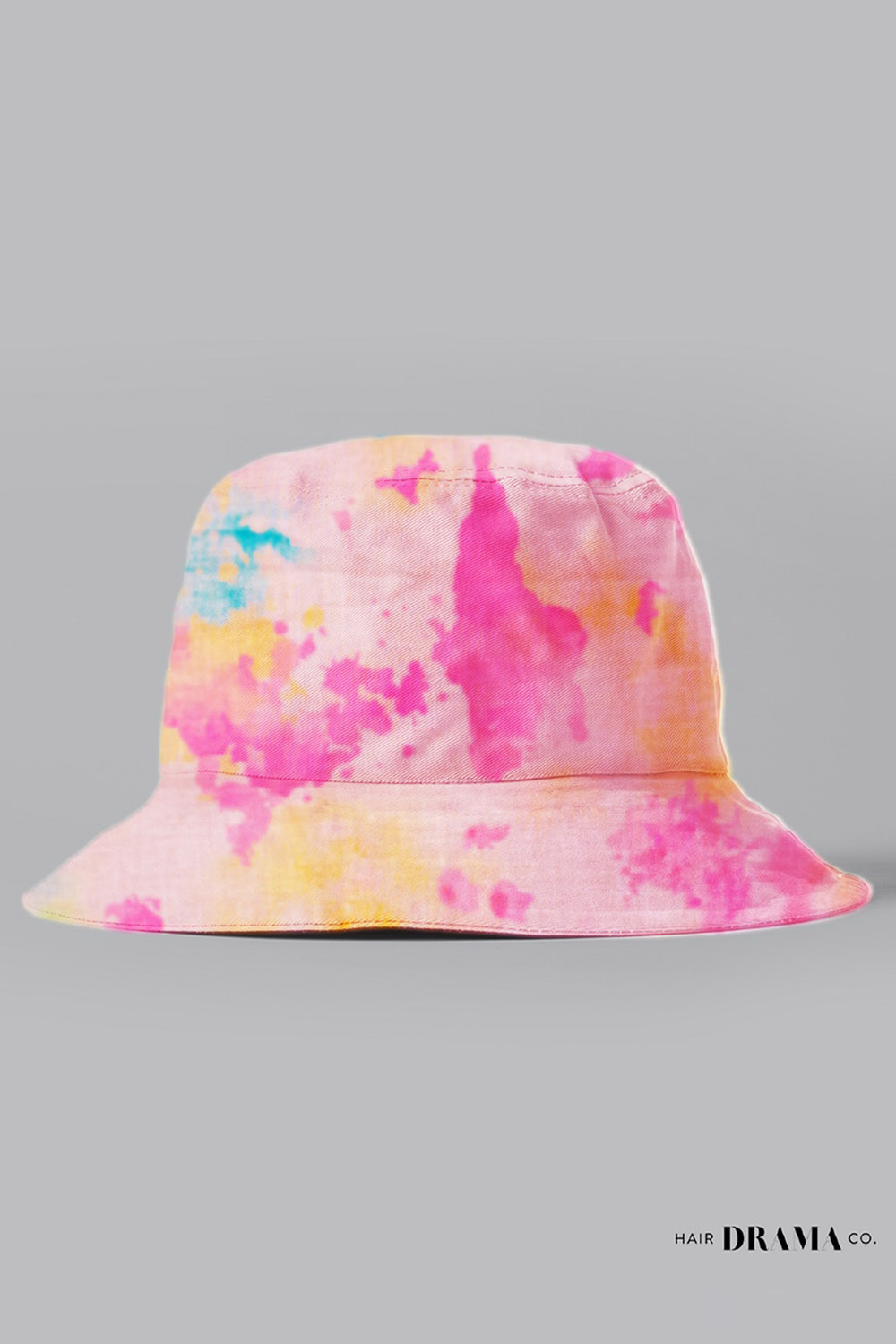Tie-Dye Bucket Hat - Pink & Blue