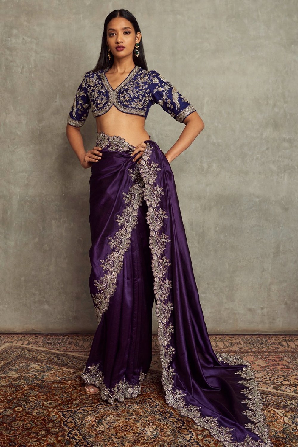 Update more than 78 jayanti reddy purple saree best