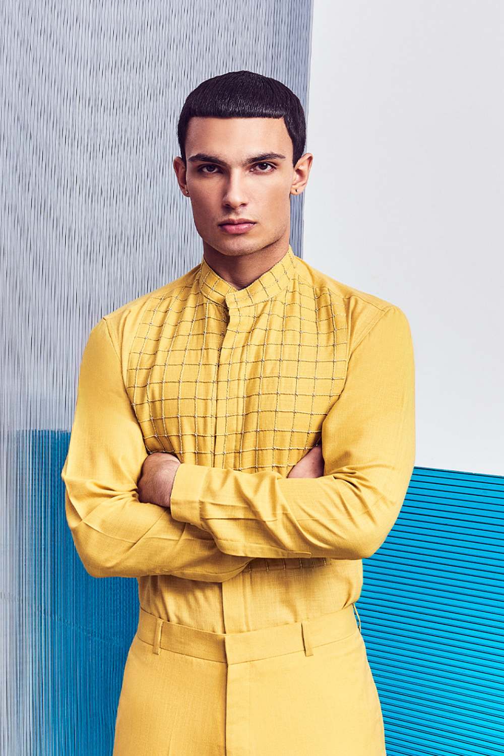Idyll Yellow Full Sleeve Shirt