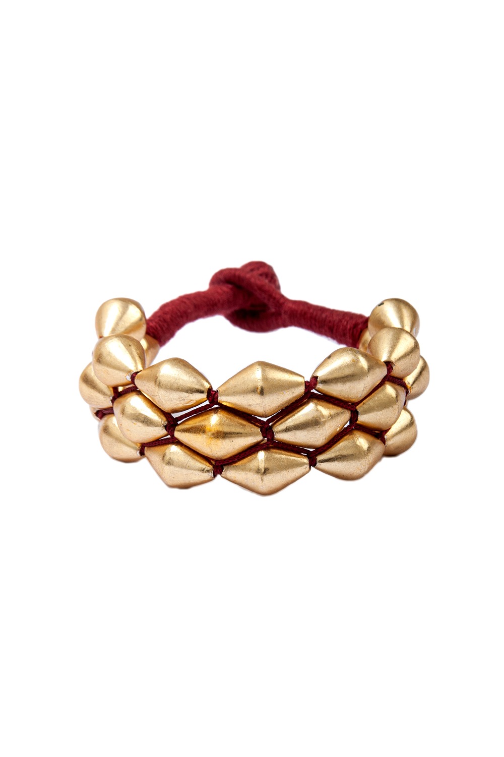 NEETA BOOCHRA presents 925 Sterling Silver Gold Plated Dholki Paunchi  Bracelet (Dholki Bead Size – Big) exclusively available at FEI
