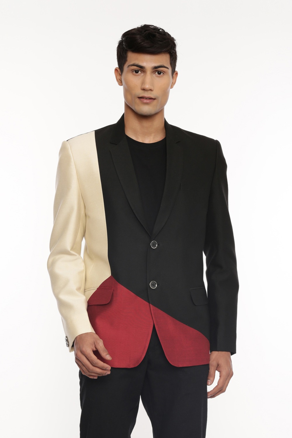MAYANK MODI presents 3 Color Two Button Blazer exclusively at FEI