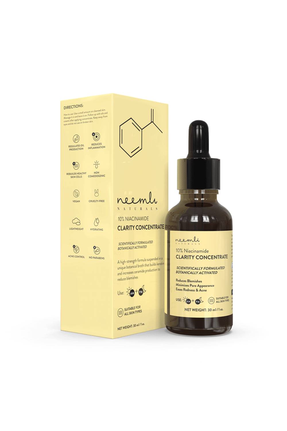 10% Niacinamide Clarity Concentrate-30ml