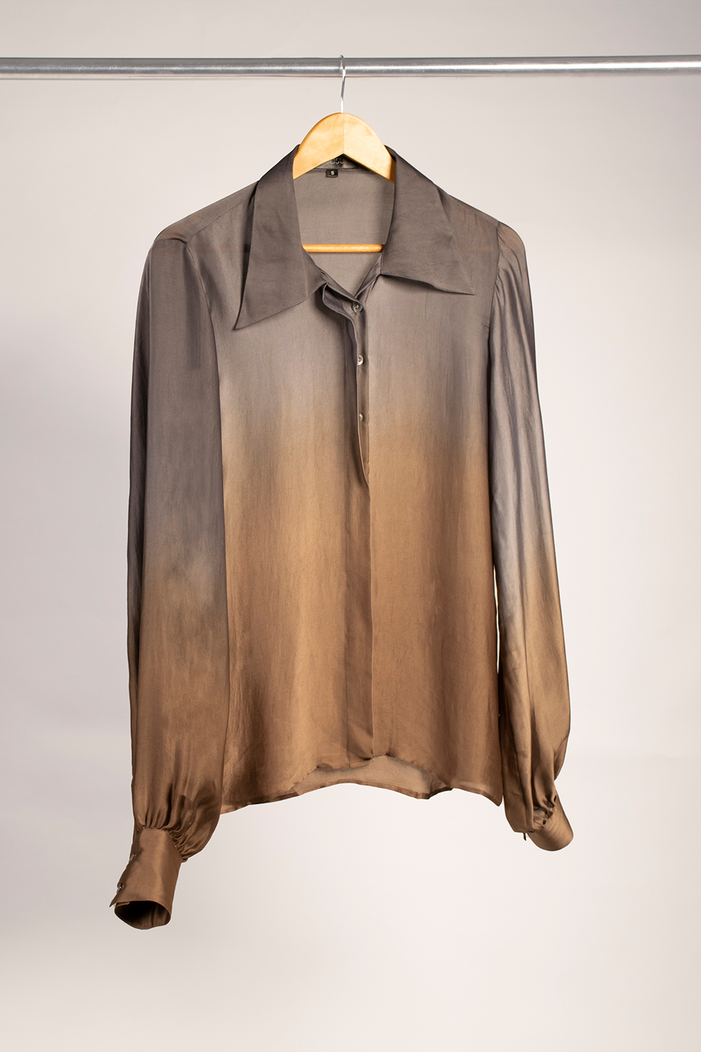 Brown Ombre Shirt