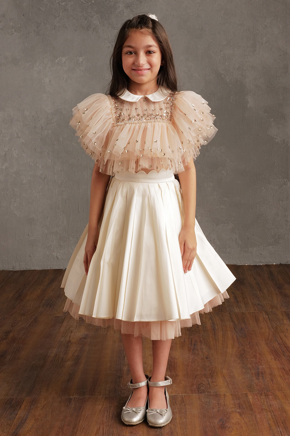 Angelique Top-Skirt Set