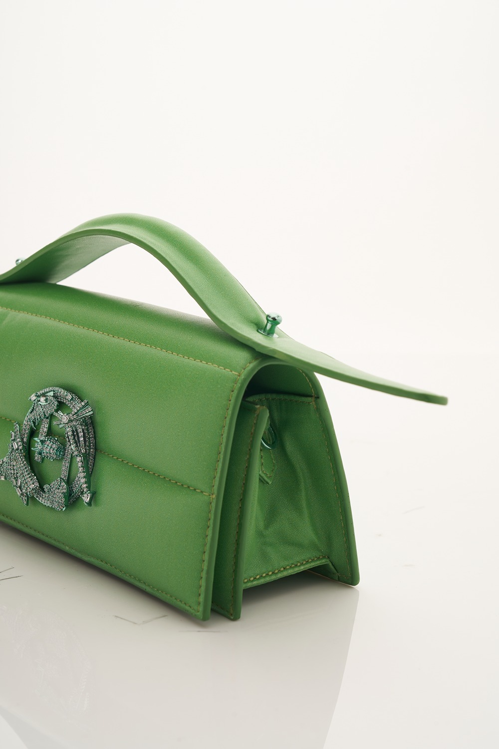 The OH V Paparazzi Bag in Lime 
