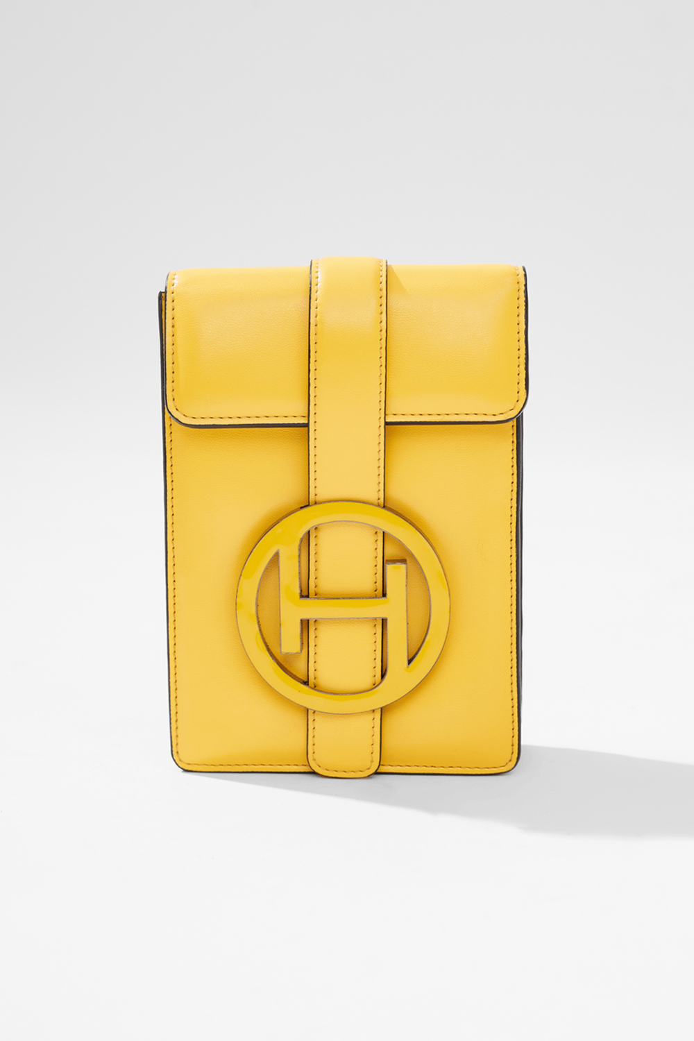 The Dopamine Messenger Bag In Tuscany Yellow