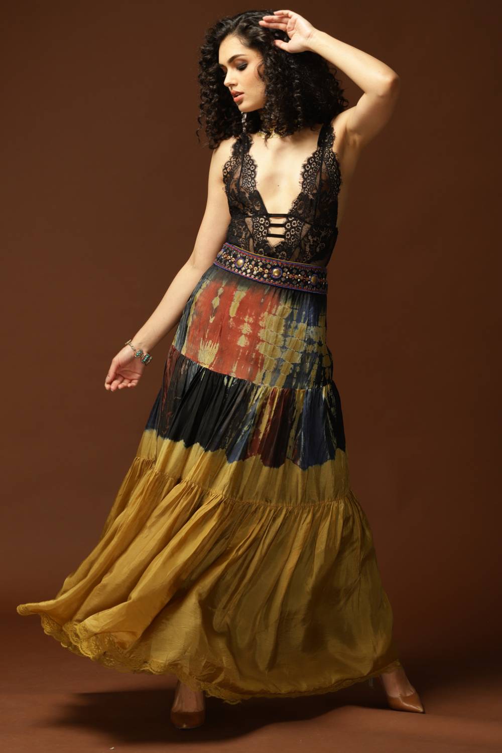 Sayoni Multicolour Skirt