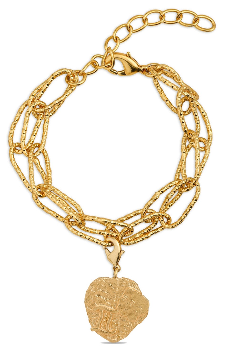 Zodiac Gemini Charm Bracelet