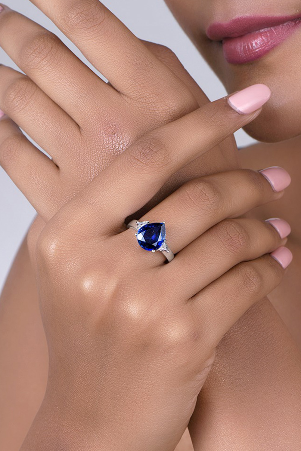 Blue Classic Ring
