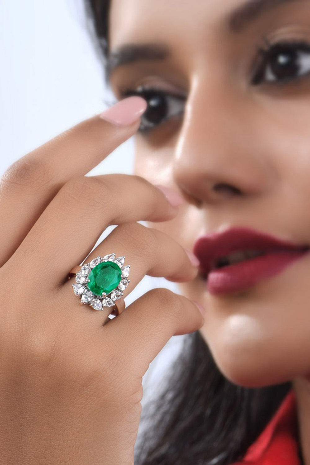 Green Cocktail Ring