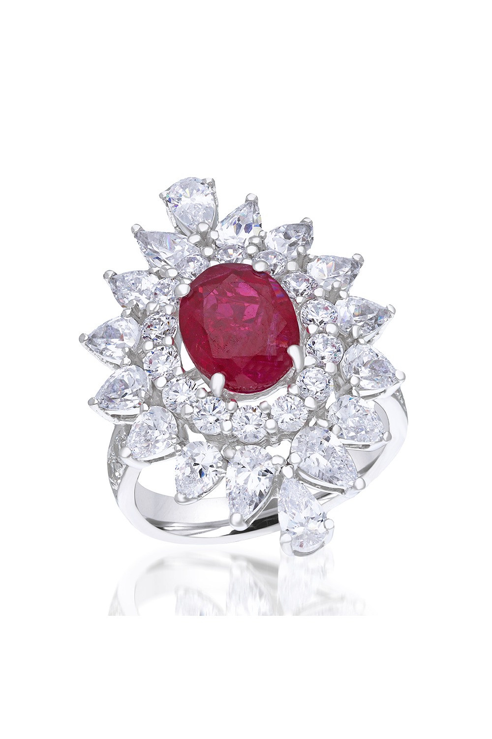 Red Cocktail Ring