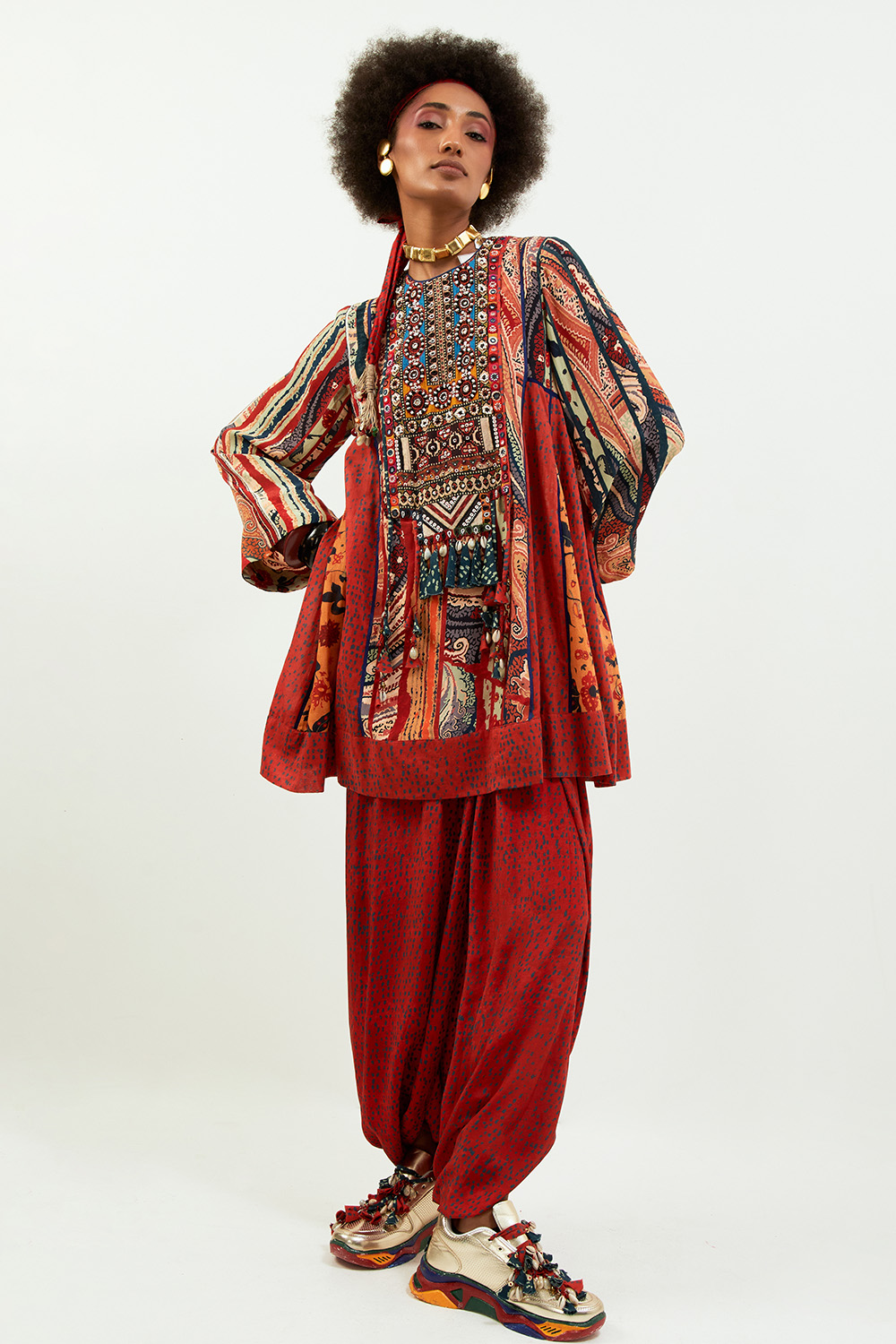Afghan Tunic Set