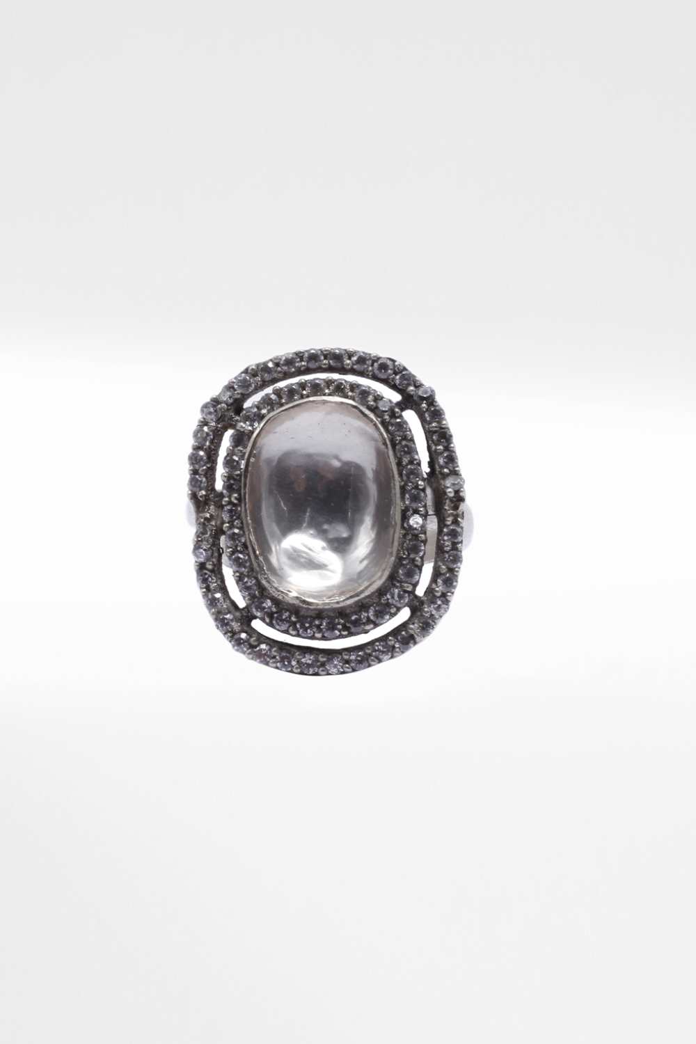 Silver Parvana Adjustable Ring