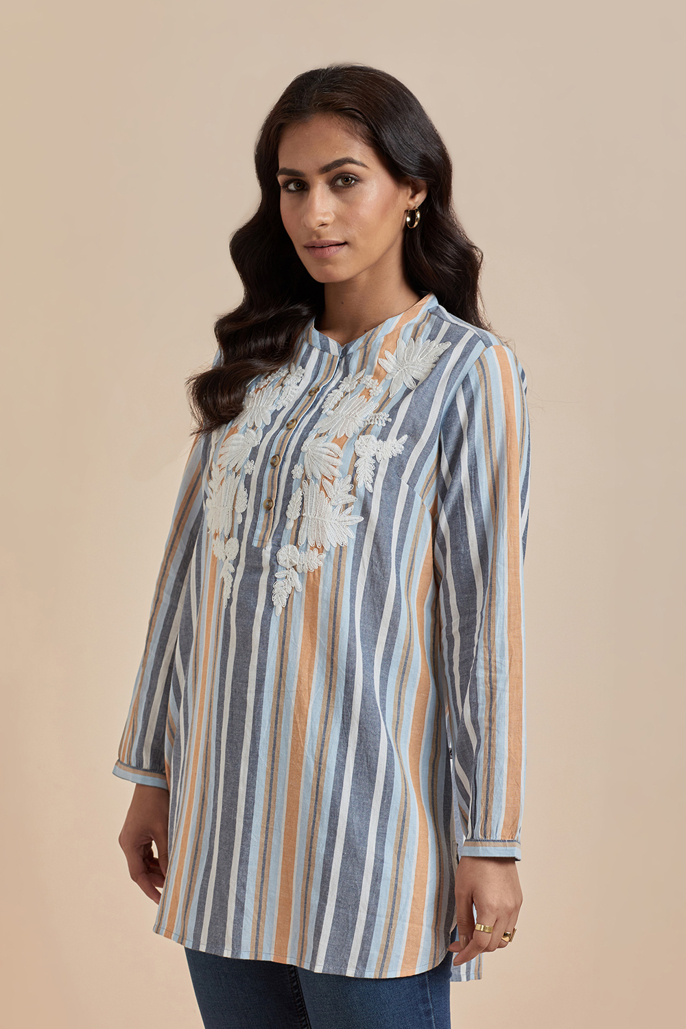 Embroidered Cotton Tunic