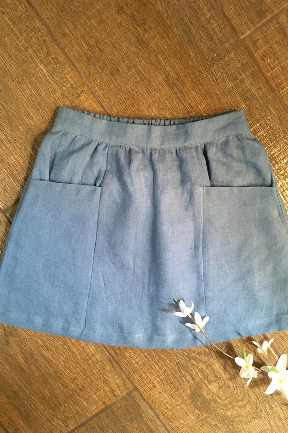 Girls Short Skirt With Pockets