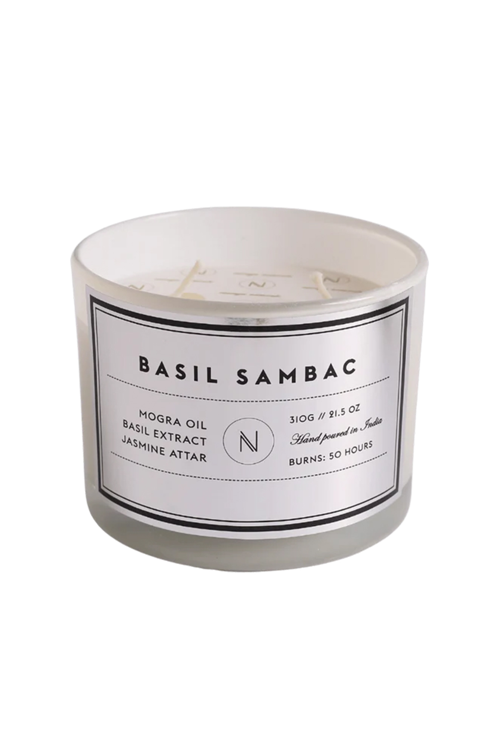 Basil infused in Sambac (Candle) -310g